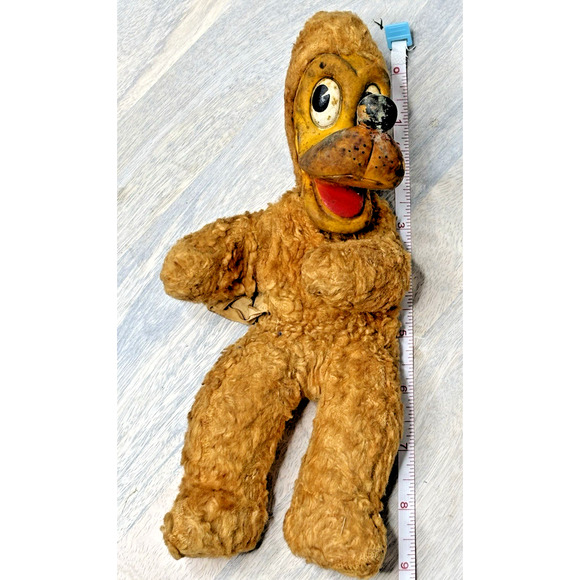 Vintage Disney Rubber Face Pluto Puppy dog Stuffed Animal plush toy - Picture 6 of 6